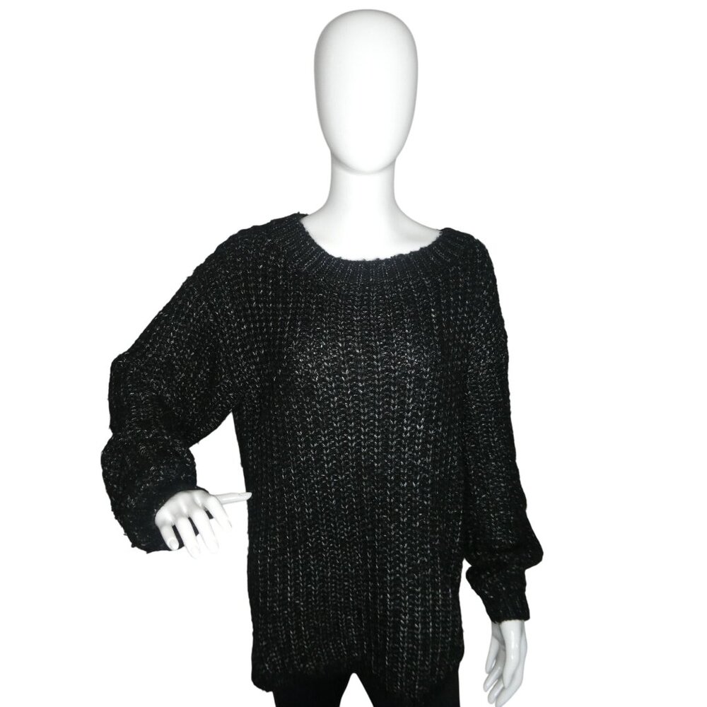 Fabrik Women's Black Sweater CW2347‎ Size L